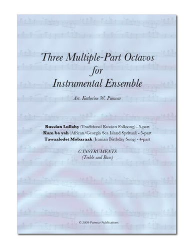 Three Multiple-Part Octavos for  Instrumental Ensembles (C Instruments)