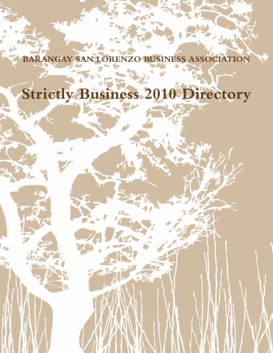 Strictly Business 2010 Directory