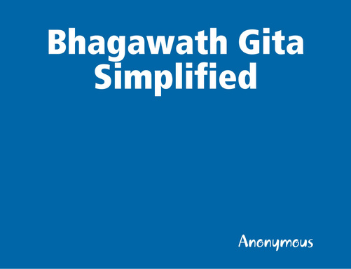 Bhagawath Gita Simplified