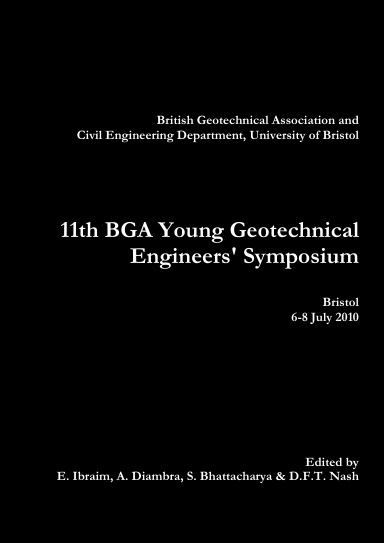 11th Young Geotechnical Engineers' Symposyum