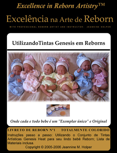 Excellence in Reborn Artistry™: Utilizando o Conjunto de Tintas Artísticas Genesis Heat
