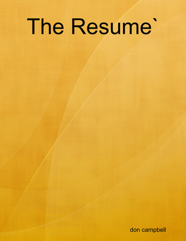 The Resume`