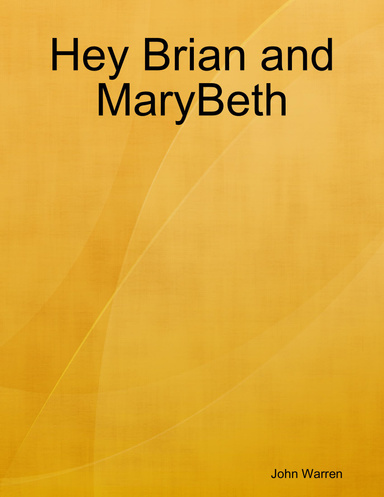 Hey Brian and MaryBeth