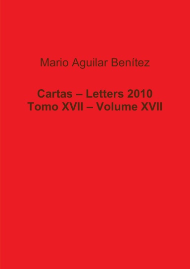 Cartas – Letters 2010 Tomo XVII – Volume XVII