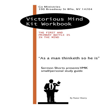 Victorious Mind Kit workbook
