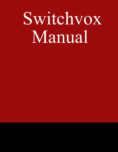 Switchvox Manual