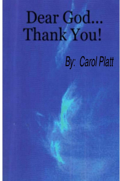 Dear God...Thank You!
