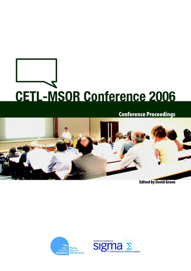 CETL-MSOR Conference 2006 – Conference Proceedings