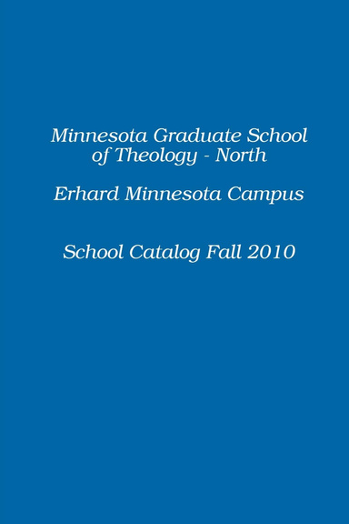 MNGST NORTH FALL 2010 CATALOG