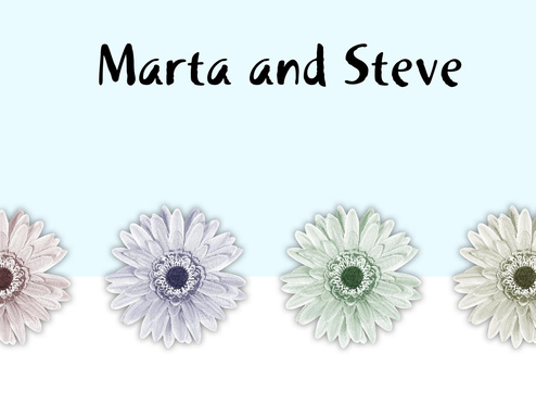 Marta and Steve