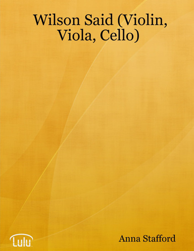 Wilson Said (Violin, Viola, Cello)