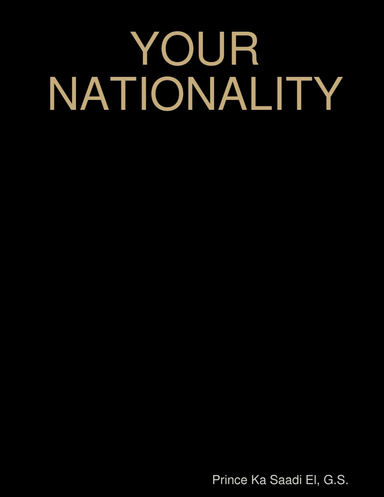 YOUR NATIONALITY
