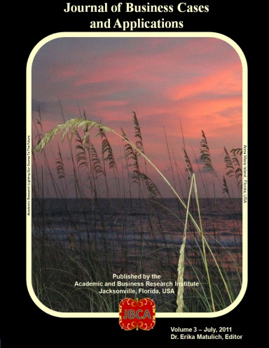 Journal of Business Cases and Applications - Volume 3