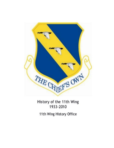 A Concise History of the 11th Wing