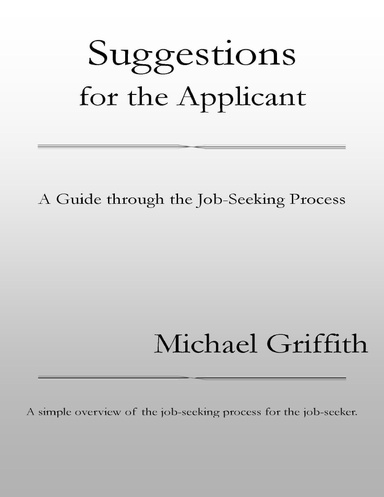 Suggestions for the Applicant