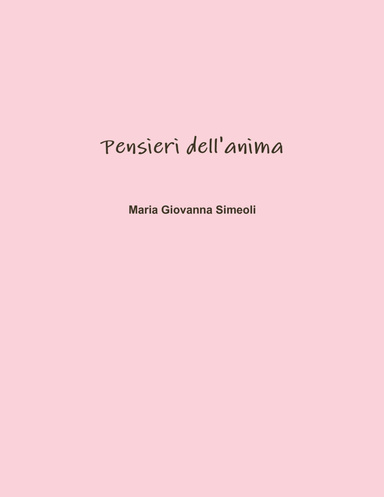Pensieri dell'anima