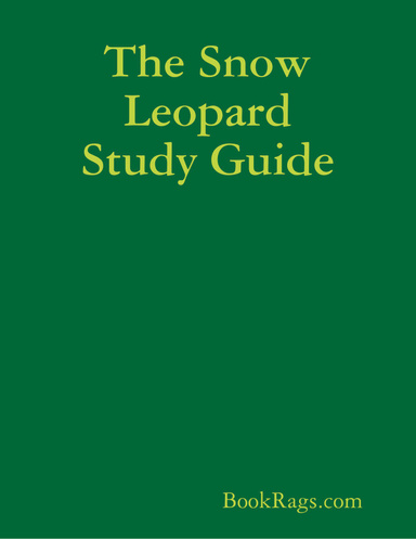 The Snow Leopard Study Guide