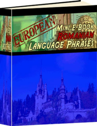 European Mini eBook Romanian Language Phrases