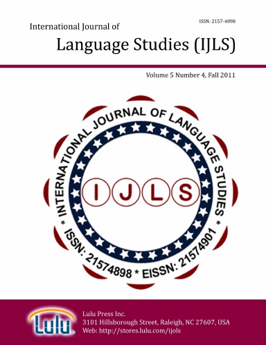 International Journal of Language Studies (IJLS) – volume 5(4)