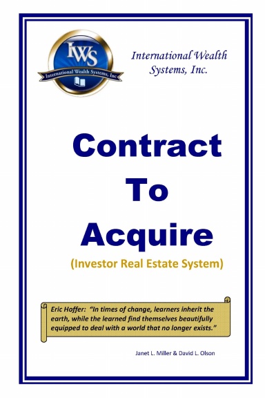 Contract To Acquire