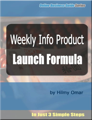 Weekly Product Launch Formula