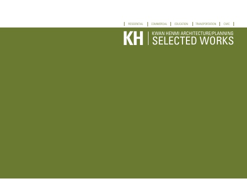 Kwan Henmi Selected Works Edition 01