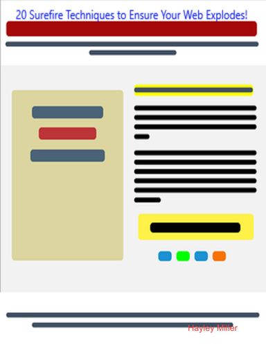 20 Surefire Techniques to Ensure Your Website Explodes!