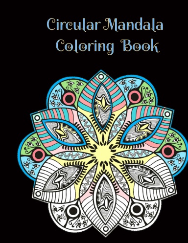 Circular Mandala Coloring Book