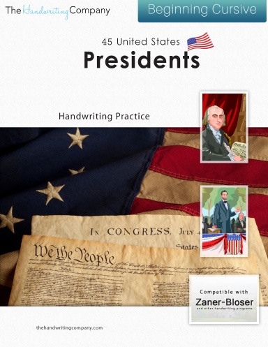 ZB - Presidents - Beg Cursive