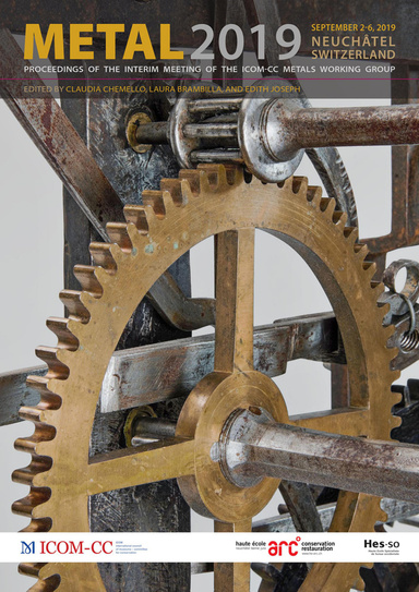 Metal 2019 Proceedings of the Interim Meeting of the ICOM-CC Metals Working Group September 2-6, 2019 Neuchâtel, Switzerland Ebook