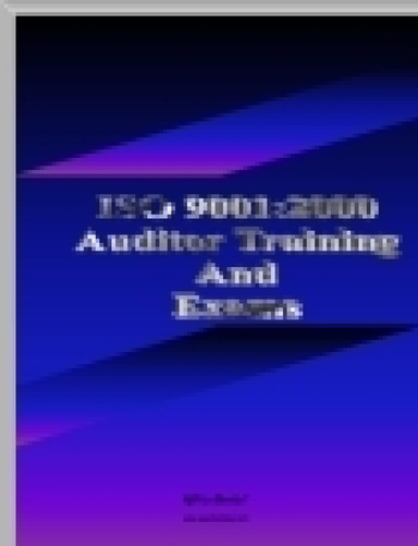 Combo Pack-Auditor Training Guide and Exams