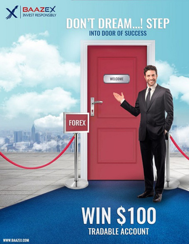 Free $100 Tradable Accounts Without Restrictions | Baazex Forex Broker