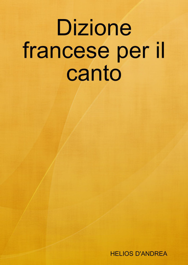 Dizione francese per il canto