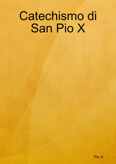 Catechismo di San Pio X