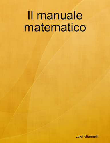 Il manuale matematico