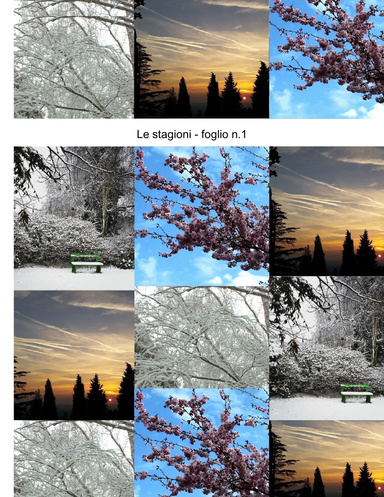 Le stagioni - foglio n. 1
