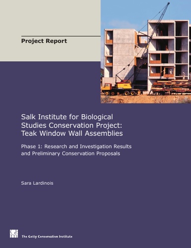 Teak Window Restoration: Material Issues at the Salk Institute