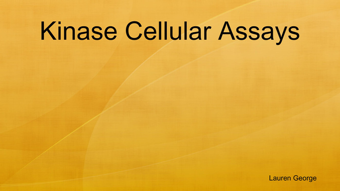 Kinase Cellular Assays