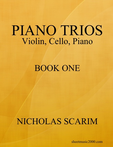Piano Trios, Book One