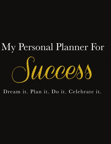 My Personal Planner For Success