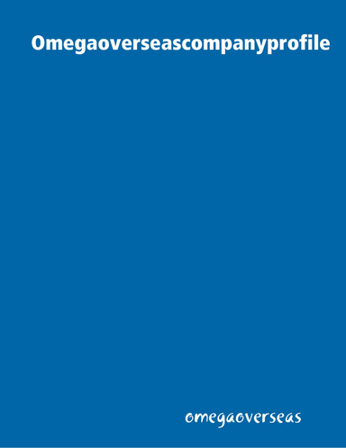 Omegaoverseascompanyprofile