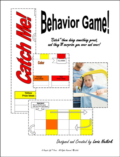 Highly effective... Catch Me! Behavior Game - ADHD, Aspergers, Autism, PDD, ADD, and general ed kids all love to play!