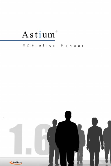 Astium 1.6 Operation manual