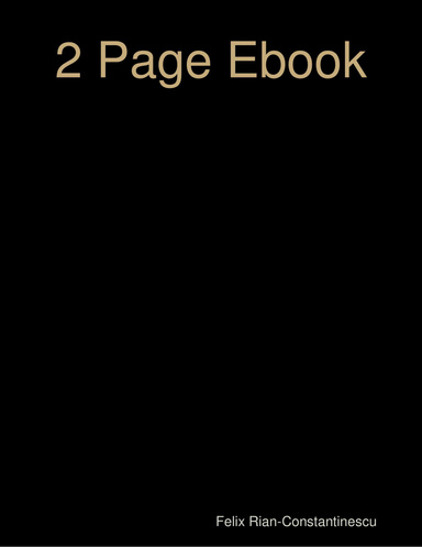 2 Page Ebook