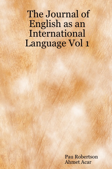 The Journal of English as an International Language Vol 1