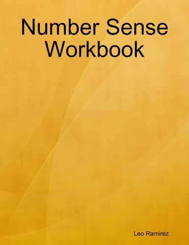 Number Sense Workbook