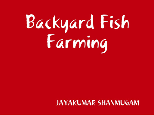 Backyard Fish Farming