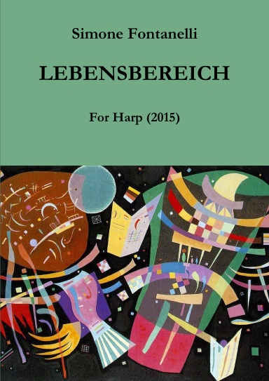 Simone Fontanelli - LEBENSBEREICH, for Harp - Music Score