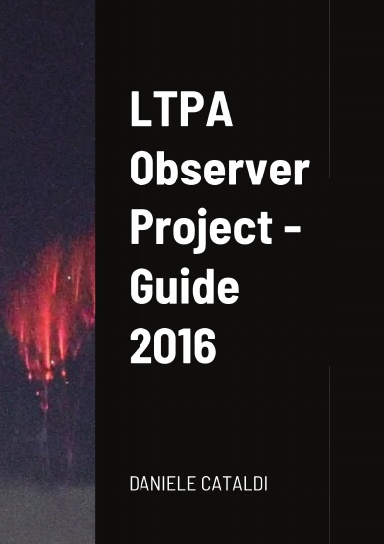 LTPA Observer Project - Guide 2016