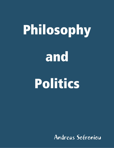 Philosophy and Politics